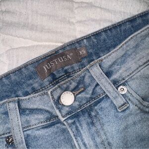 Just USA Light Denim Shorts XS